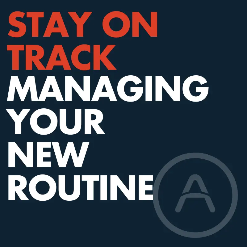 Tips for staying on Track