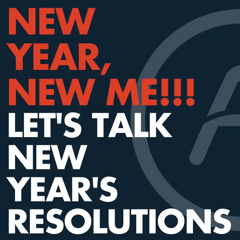 New Year's Resolutions