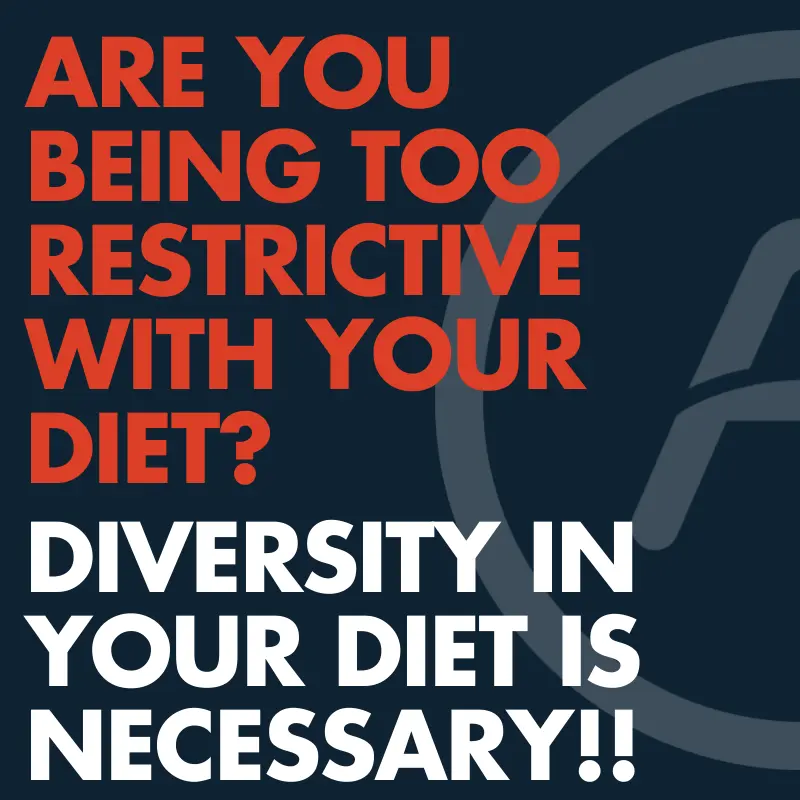 Is your diet too restrictive?