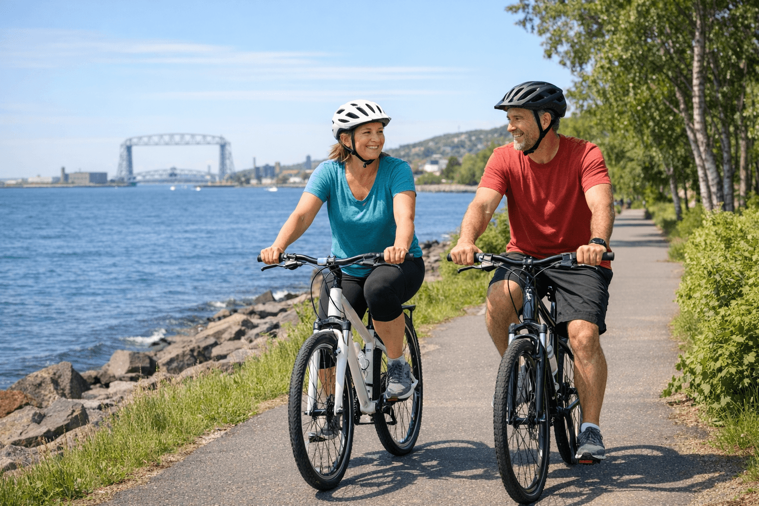 Best Beginner Bike Paths in Duluth
