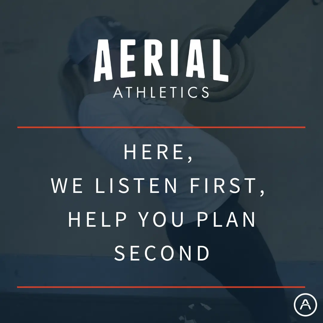 Listen First, Plan Second